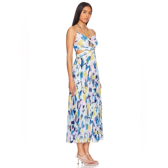 Aquata Dress in Aqua Blue Multi
ASTR the Label/ Revolve Size Medium - Picture 3 of 9